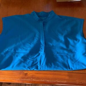 FIGS Alps Blue Rafaela Scrub Top